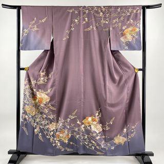 訪問着 身丈159cm 裄丈62.5cm 正絹 秀品 【中古】(着物)