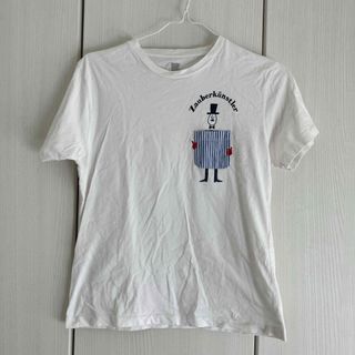 グラニフ(Design Tshirts Store graniph)のメンズ　S グラニフ　tシャツ　白(Tシャツ/カットソー(半袖/袖なし))