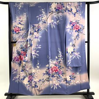 振袖 身丈157cm 裄丈64cm 正絹 秀品 【中古】(着物)