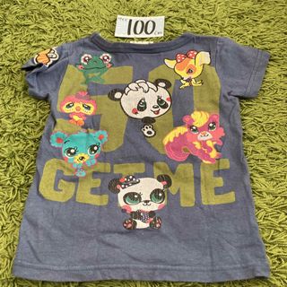 GrandGround - 100 グラグラ　tシャツ　ネイビー　パンダ