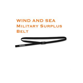 WIND AND SEA - WIND AND SEA Military Surplus Belt ベルト