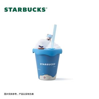 スターバックス(Starbucks)のスターバックス海外限定】　サマーシリーズ　陶器製タンブラー　ベアリスタ(タンブラー)