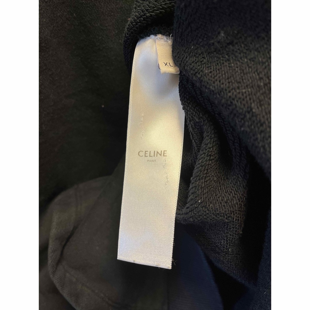 CELINE - 正規 22SS CELINE セリーヌ バックロゴ パーカーの通販 CELINE - 正規 22SS CELINE セリーヌ バックロゴ パーカーの通販