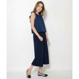 【shopnikoniko】 2wayリボンノースリーブトップス(シャツ/ブラウス(半袖/袖なし))