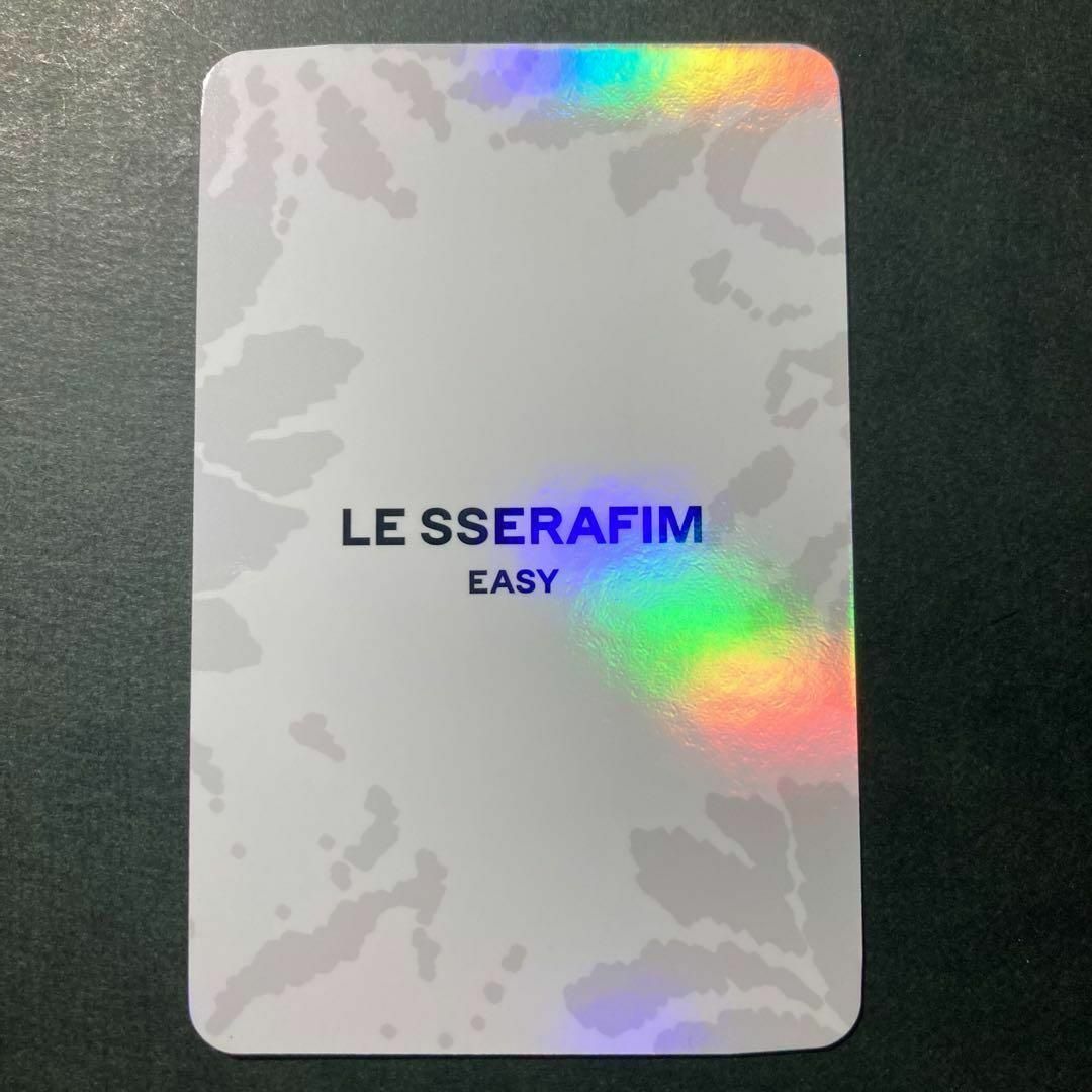 LE SSERAFIM(ルセラフィム)のLESSERAFIM✩EASY✩musickorea✩カズハ✩トレカ エンタメ/ホビーのタレントグッズ(アイドルグッズ)の商品写真