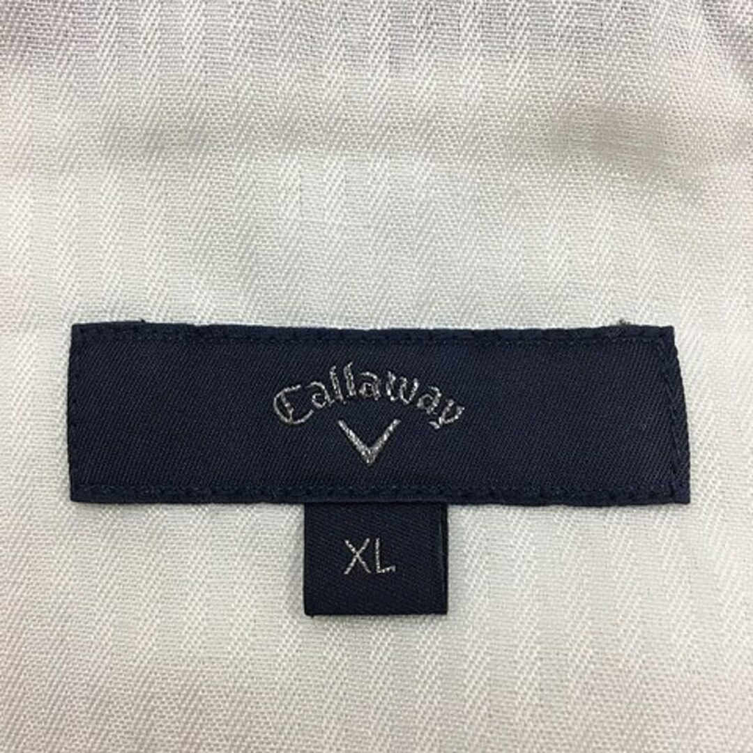 Callaway(キャロウェイ)のキャロウェイ パンツ ハーフ ショート スポーツウェア ゴルフ XL 青 白 メンズのパンツ(ショートパンツ)の商品写真