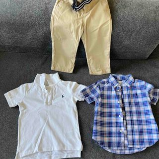 ポロラルフローレン(POLO RALPH LAUREN)のPOLO ラルフローレン 男の子 洋服セット(ブラウス)