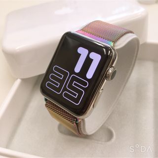 アップルウォッチ シリーズ2 apple watch本体 42mmステンレス