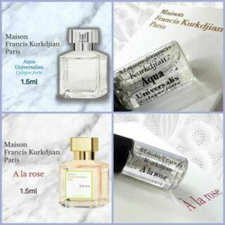 メゾンフランシスクルジャン(Maison Francis Kurkdjian)の即購入OK　メゾンフランシスクルジャン　人気香水　サンプル2本セット　(ユニセックス)