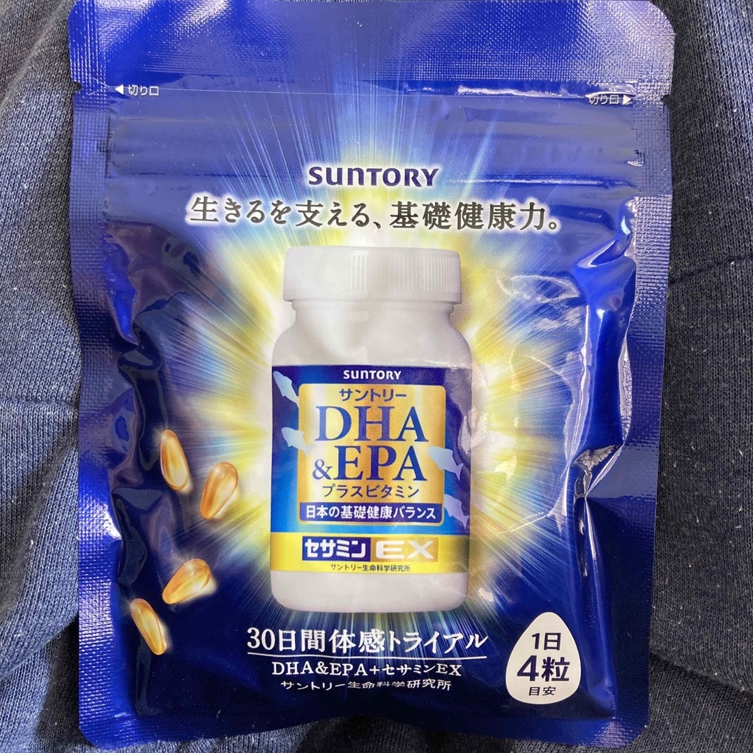 サントリー　セサミンEX  DHA&EPA+セサミンEX　120粒 食品/飲料/酒の健康食品(その他)の商品写真