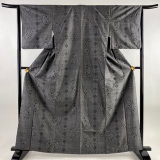 紬 身丈163cm 裄丈64.5cm 正絹 美品 秀品 【中古】(着物)