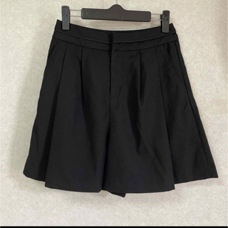ViS - ViS ヴィス　キュロット　スカート　パンツ　ブラック　黒　フレア