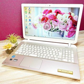 トウシバ(東芝)のCorei7✨すぐに使えるノートパソコン✨SSD＆メモリ8GB✨カメラ付き✨美品(ノートPC)