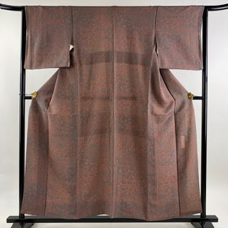 小紋 身丈156cm 裄丈64.5cm 正絹 美品 名品 【中古】(着物)