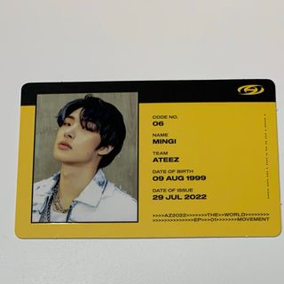 ATEEZ ミンギ　mingi トレカ