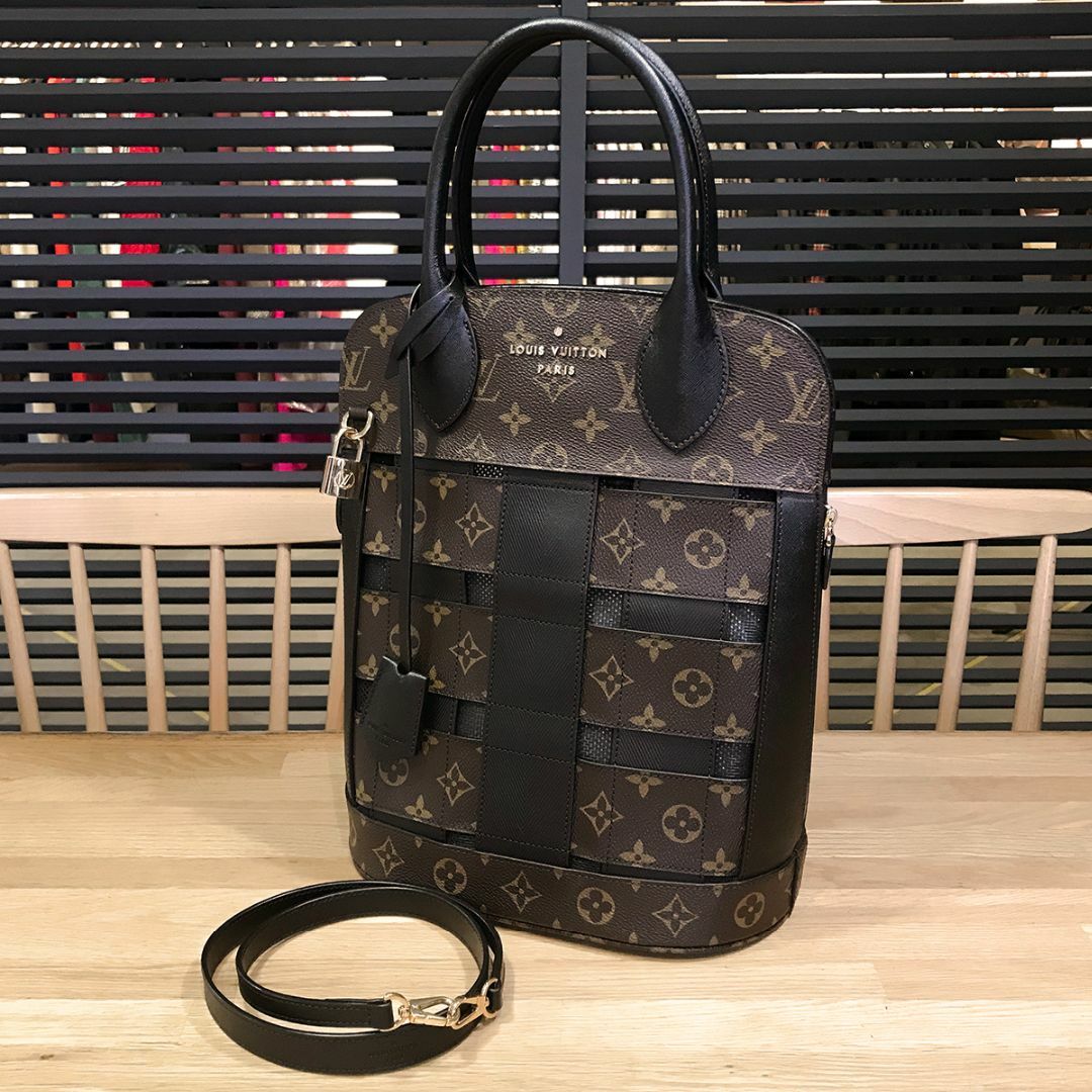 LOUIS VUITTON(ルイヴィトン)の新品同様 ルイヴィトン 希少 モノグラム トレサージュトート 2WAYバッグ レディースのバッグ(ハンドバッグ)の商品写真