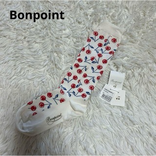 ボンポワン(Bonpoint)のBonpoint ボンポワン ソックス 靴下 T7 チェリー(靴下/タイツ)