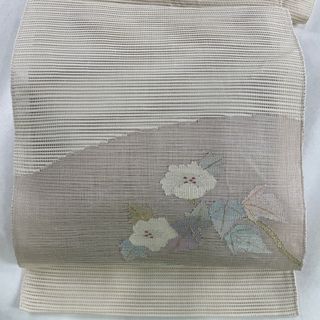 名古屋帯 美品 秀品 正絹 【中古】(帯)