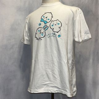 チイカワ(ちいかわ)の古着✨ちいかわ　tシャツ メンズ　レディース　ユニセックス　白　ホワイト(Tシャツ/カットソー(半袖/袖なし))