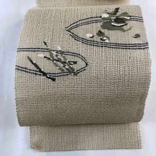 名古屋帯 美品 秀品 正絹 【中古】(帯)