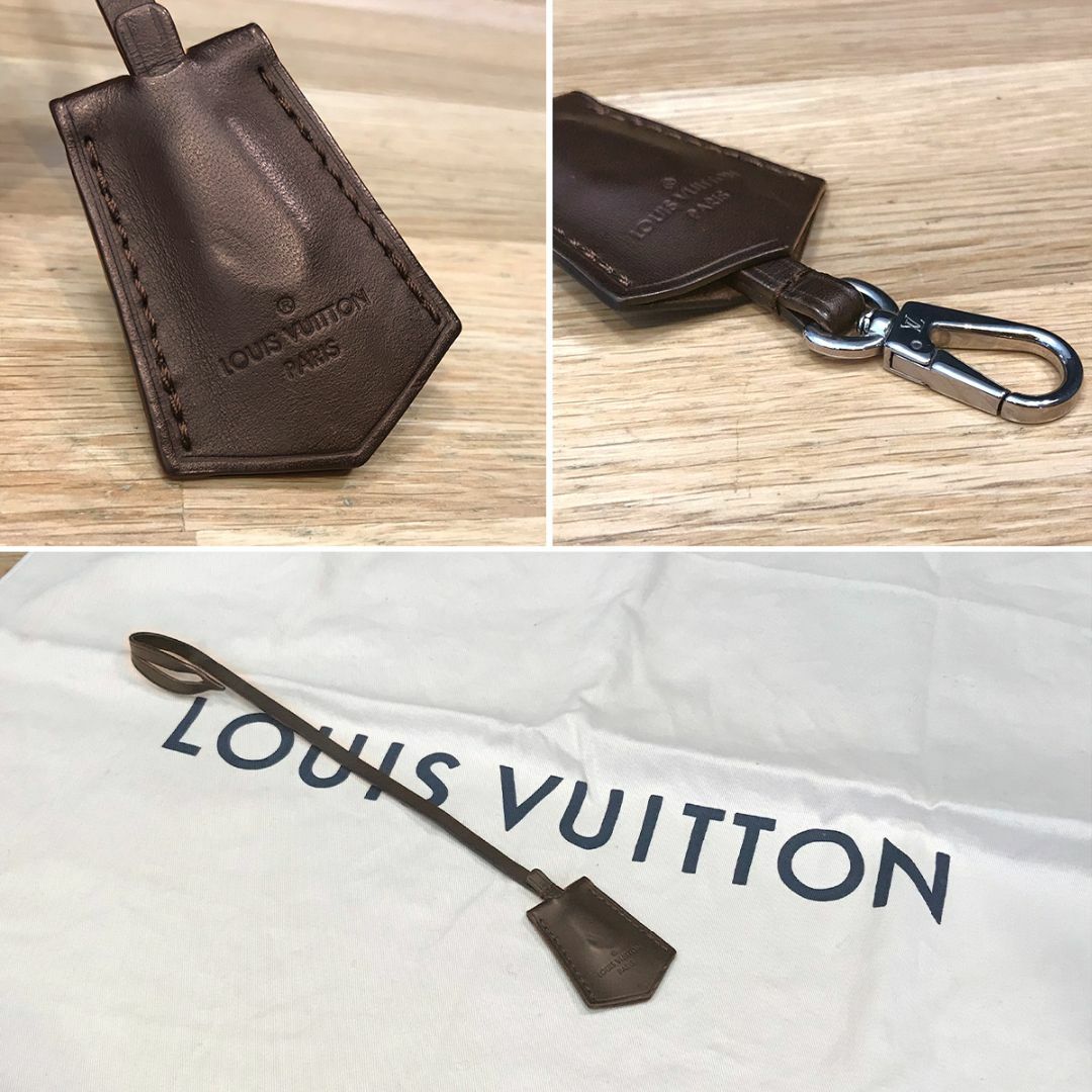 LOUIS VUITTON(ルイヴィトン)の美品 ルイヴィトン マヒナ トートバッグ ヒナMM ノワール ブラック 黒 レディースのバッグ(トートバッグ)の商品写真