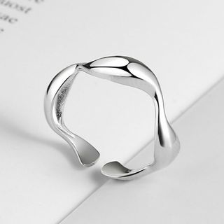 ウェーブ リング 指輪 wave ring シルバー アクセサリー シンプル(リング(指輪))