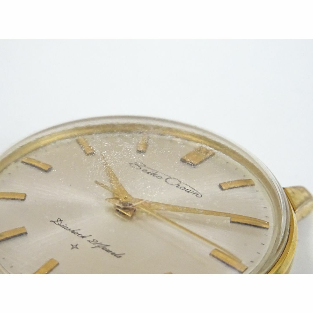 SEIKO(セイコー)のM静091 / Seiko Crown セイコー 腕時計 手巻き 稼働 メンズの時計(腕時計(アナログ))の商品写真
