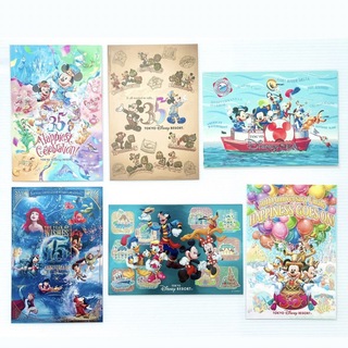 ディズニー(Disney)の東京ディズニーリゾート アニバーサリーポストカードセット オープン 周年(キャラクターグッズ)