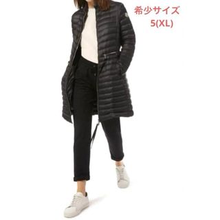 モンクレール(MONCLER)の美品 希少サイズ 5 大きいサイズ  モンクレール アガテロン ダウンコート(ダウンコート)