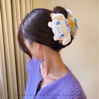 サンリオ(サンリオ)のシナモン　ヘアクリップ　バレッタ　サンリオ(バレッタ/ヘアクリップ)