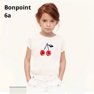 Bonpoint - Bonpoint ボンポワン Tシャツ チェリー 6a 120