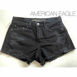 American Eagle - アメリカンイーグル デニムショートパンツ ダメージデニム ダメージ加工