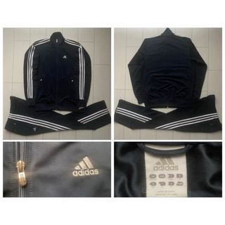 アディダス(adidas)のadidas ジャージ 上下 SET UP セットアップ navy ネイビー M(ジャージ)