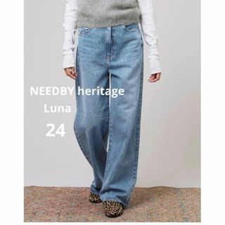 イエナ(IENA)のNEEDBY heritage LUNA ニードバイ ヘリテージ デニム(デニム/ジーンズ)