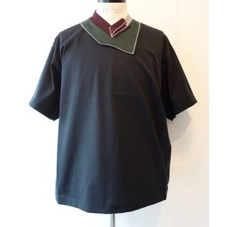 カラー(kolor)の22ss kolor 度詰め天竺  ドッキング カットソー(Tシャツ/カットソー(半袖/袖なし))