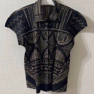 PLEATS PLEASE ISSEY MIYAKE SHIRT TOP