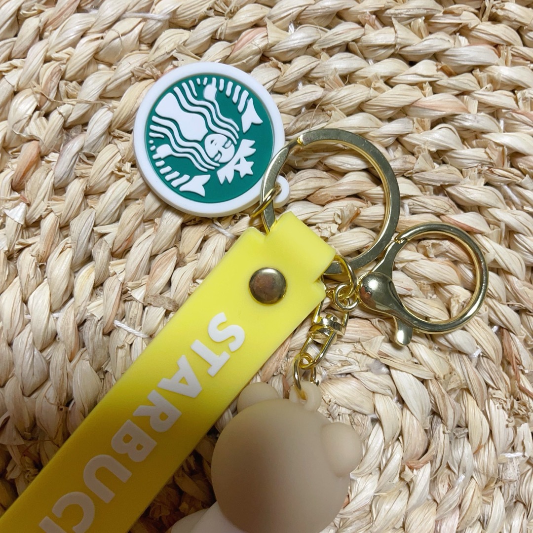 Starbucks(スターバックス)のスターバックス くま スタッフ キーチェーン キーホルダー(1番) レディースのファッション小物(キーホルダー)の商品写真