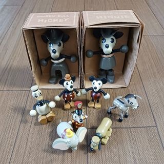 ディズニー(Disney)のディズニー　WOODEN  DOLL セット(キャラクターグッズ)