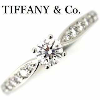 ティファニー(Tiffany & Co.)のティファニー ハーモニー 0.28ct D-VVS1-3EX ダイヤモンド リング Pt950(リング(指輪))