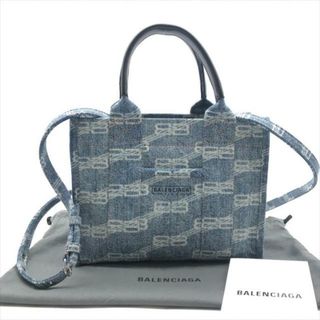 バレンシアガバッグ(BALENCIAGA BAG)の保管品 BALENCIAGA バレンシアガ ハードウェアXS デニム 2WAY ハンド ショルダー バッグ a3420(ショルダーバッグ)