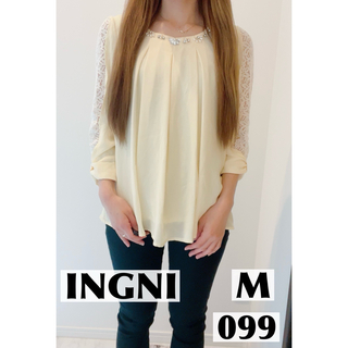 INGNI - 【 INGNI 】イング レース トップス シャツ 着画 写真 M