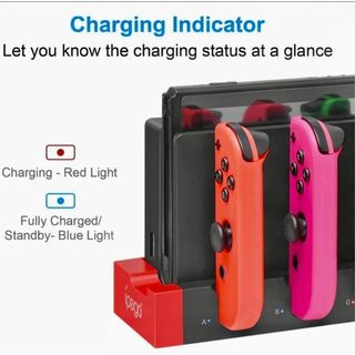 Joy-con コントローラ 充電 スタンド Switch スイッチ(その他)