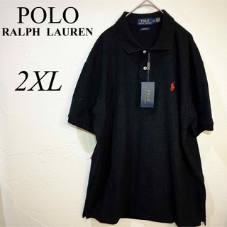 POLO RALPH LAUREN - 新品 未使用 タグ付 ポロラルフローレン ポロシャツ ホース刺繍　XXL 大きい