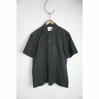 ジルサンダー(Jil Sander)の新品 23SS JIL SANDER 半袖 オーバーサイズ シャツ 黒430O▲(シャツ)