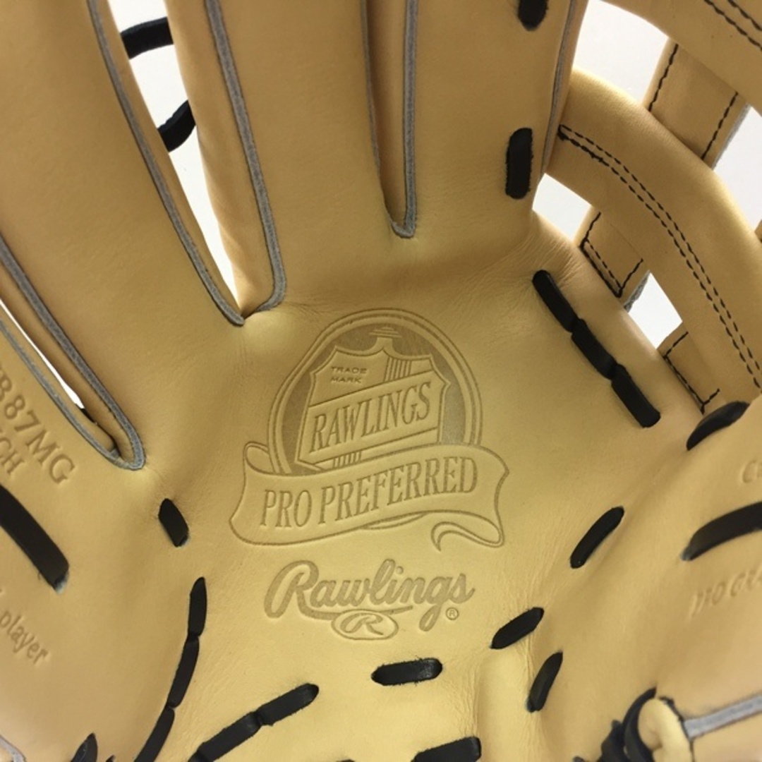 Rawlings(ローリングス)のローリングス Rawlings プロプリファード 硬式 外野手用グローブ GH3PWB87MG 左投げ用 1148 スポーツ/アウトドアの野球(グローブ)の商品写真