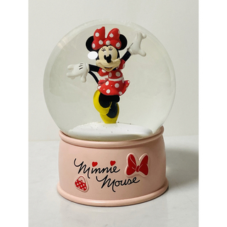 ディズニー(Disney)の【 美品 】高さ12.5㎝ Disney Minnie Mouse スノードーム(置物)