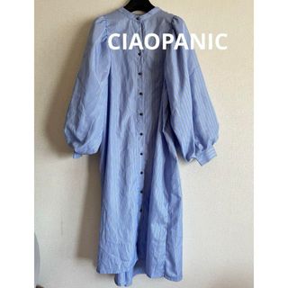 チャオパニック(Ciaopanic)の【CIAOPANIC】 ロング シャツ ワンピース レディース(ロングワンピース/マキシワンピース)