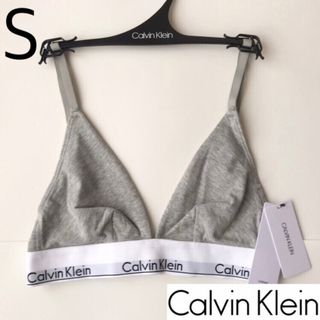 カルバンクライン(Calvin Klein)のレア 新品 下着 USA カルバンクライン ck ブラ グレー S(ブラ)