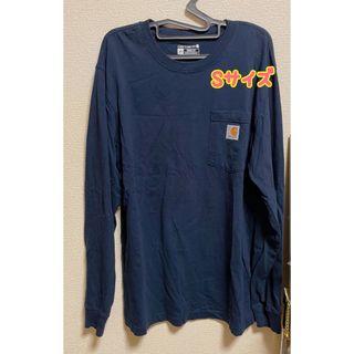 carhartt - carhartt カーハート　ロングTシャツ　ネイビー　Sサイズ