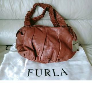 フルラ(Furla)のFURLA フルラ ハンドバッグ 茶　ブラウン　バッグ(ハンドバッグ)